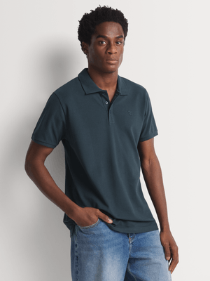 Relay Jeans Streamline Men's Pique Golfer - Petrol