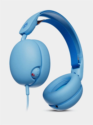 Skullcandy Grom Wired Blue Headphones