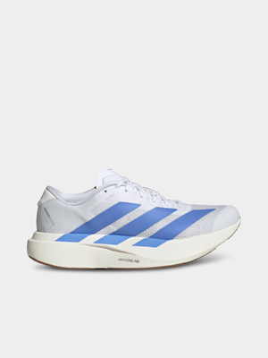 adidas Originals Women's Adizero Evo White/Blue Fusion Sneaker