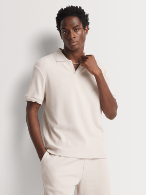 Fabiani Men's Sage Notch Neck Polo