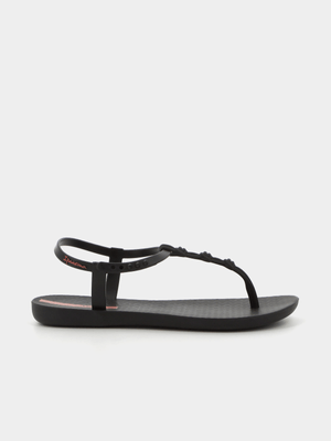 Women's Ipanema Black Class Link Fem Sandals